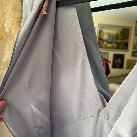 Show Me Your MuMu Silver Maxi Dress - Picture 15 of 16